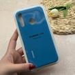 قاب گوشی Huawei Y7P هواوی سیلیکونی اورجینال پاک کنی درجه یک زیربسته محافظ لنزدار آبی کد 118726