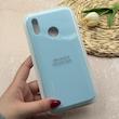 قاب گوشی Huawei Y9 2019 هوآوی سیلیکونی اورجینال پاک کنی درجه یک زیربسته محافظ لنزدار آبی روشن کد 118737