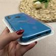 قاب گوشی Huawei Y9 2019 هوآوی سیلیکونی اورجینال پاک کنی درجه یک زیربسته محافظ لنزدار آبی کد 118738