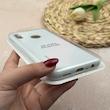 قاب گوشی Huawei Y9 2019 هوآوی سیلیکونی اورجینال پاک کنی درجه یک زیربسته محافظ لنزدار سفید کد 118745