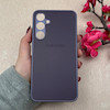 قاب گوشی Galaxy A35 سامسونگ PVD ضد خش پشت گلس Hard شیشه ای محافظ لنز دار بنفش کد 118921