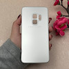 قاب گوشی Galaxy S9 سامسونگ PVD ضد خش پشت گلس Hard شیشه ای محافظ لنز دار نقره ای کد 118934