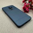 قاب گوشی Galaxy S9 Plus سامسونگ PVD ضد خش پشت گلس Hard شیشه ای محافظ لنز دار سرمه ای کد 118936