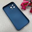 قاب گوشی iPhone 13 Pro Max آیفون PVD ضد خش پشت گلس Hard شیشه ای محافظ لنز دار سرمه ای کد 118955