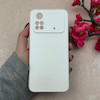 قاب گوشی Poco M4 Pro 4G شیائومی PVD ضد خش پشت گلس Hard شیشه ای محافظ لنز دار سفید کد 118971
