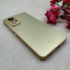 قاب گوشی Xiaomi 12 Lite شیائومی PVD ضد خش پشت گلس Hard شیشه ای محافظ لنز دار طلایی کد 118975