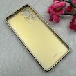 قاب گوشی Xiaomi 12 Lite شیائومی PVD ضد خش پشت گلس Hard شیشه ای محافظ لنز دار طلایی کد 118975