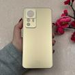 قاب گوشی Xiaomi 12T - Xiaomi 12T Pro - Redmi K50 Ultra شیائومی PVD ضد خش پشت گلس Hard شیشه ای محافظ لنز دار طلایی کد 118977
