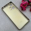 قاب گوشی Redmi Note 12 Pro Plus 5G / Redmi Note 12 Explorer شیائومی PVD ضد خش پشت گلس Hard شیشه ای محافظ لنز دار طلایی کد 118993
