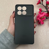 قاب گوشی Poco X6 Pro - Redmi K70E شیائومی PVD ضد خش پشت گلس Hard شیشه ای محافظ لنز دار مشکی کد 119007