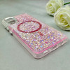 قاب گوشی Galaxy A51 سامسونگ اورجینال Fashion Case مگ سیف دار رزینی لنز کرومی شاین صورتی کد 118794
