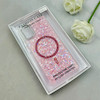 قاب گوشی Galaxy A51 سامسونگ اورجینال Fashion Case مگ سیف دار رزینی لنز کرومی شاین صورتی کد 118794