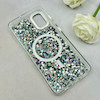 قاب گوشی Galaxy A51 سامسونگ اورجینال Fashion Case مگ سیف دار رزینی لنز کرومی شاین مشکی کد 118795