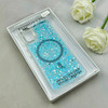قاب گوشی Galaxy A51 سامسونگ اورجینال Fashion Case مگ سیف دار رزینی لنز کرومی شاین آبی کد 118796
