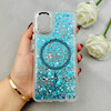 قاب گوشی Galaxy A51 سامسونگ اورجینال Fashion Case مگ سیف دار رزینی لنز کرومی شاین آبی کد 118796