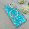 قاب گوشی Galaxy A51 سامسونگ اورجینال Fashion Case مگ سیف دار رزینی لنز کرومی شاین آبی کد 118796