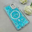 قاب گوشی Galaxy A51 سامسونگ اورجینال Fashion Case مگ سیف دار رزینی لنز کرومی شاین آبی کد 118796