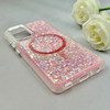 قاب گوشی Galaxy A52 4G - Galaxy A52 5G - Galaxy A52S سامسونگ اورجینال Fashion Case مگ سیف دار رزینی لنز کرومی شاین صورتی کد 118810