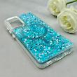 قاب گوشی Galaxy A52 4G - Galaxy A52 5G - Galaxy A52S سامسونگ اورجینال Fashion Case مگ سیف دار رزینی لنز کرومی شاین آبی کد 118811