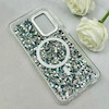 قاب گوشی Galaxy A52 4G - Galaxy A52 5G - Galaxy A52S سامسونگ اورجینال Fashion Case مگ سیف دار رزینی لنز کرومی شاین مشکی کد 118812