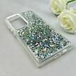 قاب گوشی Galaxy S23 Ultra سامسونگ اورجینال Fashion Case مگ سیف دار رزینی لنز کرومی شاین مشکی کد 118834