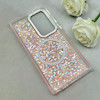 قاب گوشی Galaxy S23 Ultra سامسونگ اورجینال Fashion Case مگ سیف دار رزینی لنز کرومی شاین آبی کد 118836