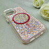 قاب گوشی iPhone 13 - iPhone 14 آیفون اورجینال Fashion Case مگ سیف دار رزینی لنز کرومی شاین صورتی کد 118842