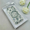 قاب گوشی iPhone 13 - iPhone 14 آیفون اورجینال Fashion Case مگ سیف دار رزینی لنز کرومی شاین مشکی کد 118843