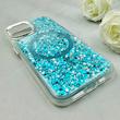 قاب گوشی iPhone 13 - iPhone 14 آیفون اورجینال Fashion Case مگ سیف دار رزینی لنز کرومی شاین آبی کد 118844