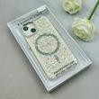 قاب گوشی iPhone 13 - iPhone 14 آیفون اورجینال Fashion Case مگ سیف دار رزینی لنز کرومی شاین نقره ای کد 118845