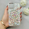 قاب گوشی iPhone 13 - iPhone 14 آیفون اورجینال Fashion Case مگ سیف دار رزینی لنز کرومی شاین نقره ای کد 118845