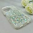 قاب گوشی iPhone 16 Pro Max آیفون اورجینال Fashion Case مگ سیف دار رزینی لنز کرومی شاین نقره ای کد 118854