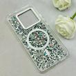 قاب گوشی Redmi Note 14 4G شیائومی اورجینال Fashion Case مگ سیف دار رزینی لنز کرومی شاین مشکی کد 118876