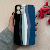 قاب گوشی iPhone 12 Pro Max آیفون سیلیکونی اورجینال رنگین کمانی پاک کنی درجه یک زیربسته محافظ لنز دار کد 119025