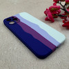 قاب گوشی iPhone 12 Pro Max آیفون سیلیکونی اورجینال رنگین کمانی پاک کنی درجه یک زیربسته محافظ لنز دار کد 119026