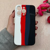 قاب گوشی iPhone 13 Pro آیفون سیلیکونی اورجینال رنگین کمانی پاک کنی درجه یک زیربسته محافظ لنز دار کد 119032