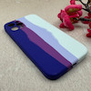 قاب گوشی iPhone 12 Pro آیفون سیلیکونی اورجینال رنگین کمانی پاک کنی درجه یک زیربسته محافظ لنز دار کد 119038
