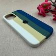 قاب گوشی iPhone 12 - iPhone 12 Pro آیفون سیلیکونی اورجینال رنگین کمانی پاک کنی درجه یک زیربسته محافظ لنز دار کد 119042