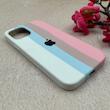 قاب گوشی iPhone 12 - iPhone 12 Pro آیفون سیلیکونی اورجینال رنگین کمانی پاک کنی درجه یک زیربسته محافظ لنز دار کد 119046