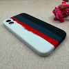 قاب گوشی iPhone 12 آیفون سیلیکونی اورجینال رنگین کمانی پاک کنی درجه یک زیربسته محافظ لنز دار کد 119048