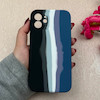 قاب گوشی iPhone 12 آیفون سیلیکونی اورجینال رنگین کمانی پاک کنی درجه یک زیربسته محافظ لنز دار کد 119049