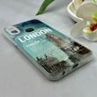 قاب گوشی Galaxy A10S سامسونگ فانتزی براق IMD الماسی لاکچری سخت HARD طرح LONDON کد 117497