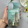 قاب گوشی Galaxy A14 سامسونگ فانتزی براق IMD الماسی لاکچری سخت HARD طرح LONDON کد 117507