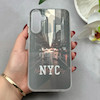 قاب گوشی Galaxy A15 سامسونگ فانتزی براق IMD الماسی لاکچری سخت HARD طرح NYC کد 117513