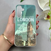 قاب گوشی Galaxy A16 سامسونگ فانتزی براق IMD الماسی لاکچری سخت HARD طرح LONDON کد 117527