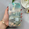 قاب گوشی Galaxy A55 سامسونگ فانتزی براق IMD الماسی لاکچری سخت HARD طرح PARIS کد 117574