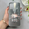 قاب گوشی Galaxy A13 4G - Galaxy A04S سامسونگ فانتزی براق IMD الماسی لاکچری سخت HARD طرح NYC کد 117593