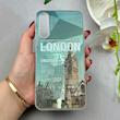 قاب گوشی Galaxy A30S - Galaxy A50S - Galaxy A50 سامسونگ فانتزی براق IMD الماسی لاکچری سخت HARD طرح LONDON کد 117607