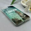 قاب گوشی iPhone 7 Plus - iPhone 8 Plus آیفون فانتزی براق IMD الماسی لاکچری سخت HARD طرح LONDON کد 117654