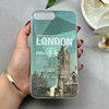 قاب گوشی iPhone 7 Plus - iPhone 8 Plus آیفون فانتزی براق IMD الماسی لاکچری سخت HARD طرح LONDON کد 117654